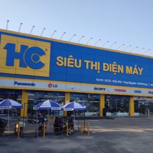 Lắp Đặt Biển Hiệu Quảng Cáo Tại Điện Máy HC Thủy Nguyên, Hải Phòng