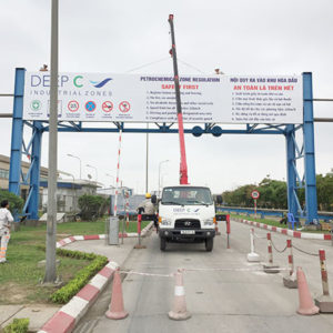 Lắp Đặt Biển Hiệu Quảng Cáo Tại Deep C Hải Phòng