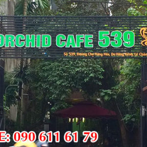 làm biển quảng cáo quán cafe tại hải phòng