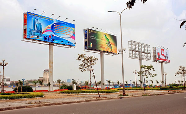 thi công biển quảng cáo ngoài trời tại hải phòng