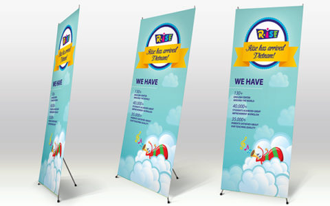 làm biển standee tại hải phòng