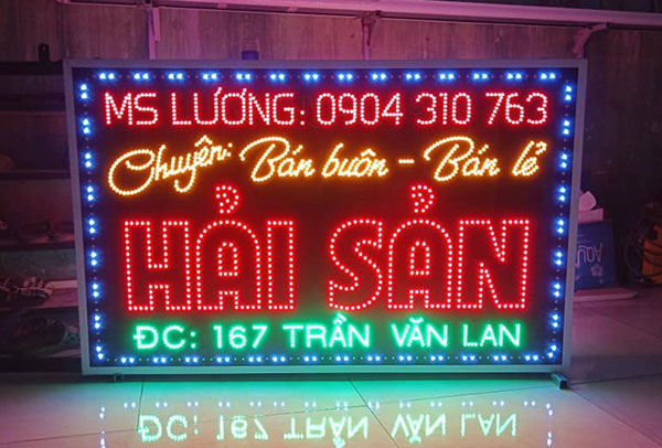 thiết kế biển quảng cáo ở kiến thụy hải phòng